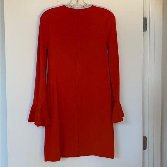 Bell sleeve ponte dress - Picture 4 of 4